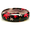 Ladies' Resin Round Bangles Classic Sunmmer Fun Bracelet