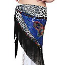 Dancewear Polyester With Animal Print/Tassels Performance Belly Dance Hip Scarf For Ladies More Colors