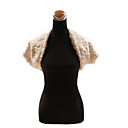 Elegant Faux Fur Wedding / Special Occasion Scarf / Wrap