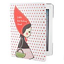 jolies petites filles modèle unité centrale cas en cuir avec support pour le nouveau iPad (multi-couleur)
