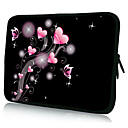 coeur en néoprène pour ordinateur portable bulles cas manchon pour 10-15 "ipad macbook Dell HP samsung acer