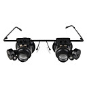 Glasses Type 20X Magnifier with White LED Light