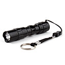 Linterna de Policía de 1 LED Con Correa de Mano y Caja de Guardar (1xAA y 3W)
