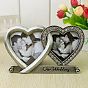 abraçando corações moldura liga - nosso casamento