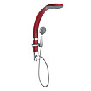 Centerset Wall Mount Rotatable Shower Panel Faucet with A Grade ABS Hand Shower - Painting Finish