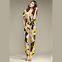 Genteel Silk Fashion Jumpsuit Pants