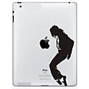 Dancing Pattern Protective Sticker for The New iPad and iPad 2
