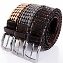 Leather Hand-weaving Waist Buckle Belt