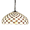 2 - luz luzes Tiffany pendentes com design Dots