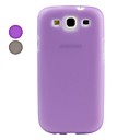 capa de silicone simples estilo para Samsung Galaxy i9300 s3 (cores sortidas)