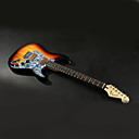 Derulo - Professional Alder Stratocaster Electric Guitar with Bag/Strap/Picks/Cable/Whammy Bar