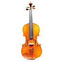 Violintine - (V1) 4/4 Professional-Grade Solid Spruce & 1-Piece Flame Maple Violin with Case/Bow