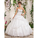Ball Gown Spaghetti Straps Floor-length Wedding Dress
