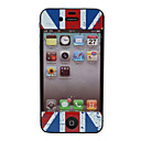 Защитная пленка с британским флагом для iPhone 4 и 4S (разноцветная)