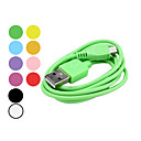 Cable de Carga USB y Sincronización de Datos para el Samsung Galaxy S3 i9300, i9100 y Otros - Colores Surtidos, 100Cm de Longitud