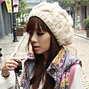 Ladies Hand-knitted Cute Hat(Circumference 56-58cm)