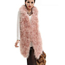 Fashion Sleeveless Evening/Career Ostrich Fur Vest (More Colors)
