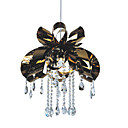 Moderne aluminium hanglampen met 7 LED verlichting in gouden kleur