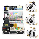 3 Alloy Kit Gun Tattoo para Forro e Sombreamento
