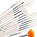 15 pezzi Nail Art Kit Spazzola Pittura