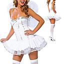 Sexy Adult Womens White Angel Halloween Costume
