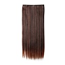 clip in / op rechte synthetisch hair extensions - 3 kleuren beschikbaar