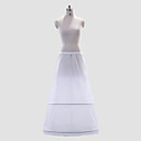 Polyester A-Line/Chapel Train Full-Length Wedding Slip Style/Petticoat