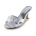 satijn naaldhak sandalen met beading bruiloft / feest schoenen (meer kleuren)