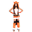 Sexy Volwassen Dames Fox Foxy Halloween Costume (6 Stuks)