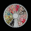 48pcs 3D Altri Candy applicazione unghie Decorazioni