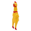 Estilo de Screaming Pollo de goma de juguete para perros