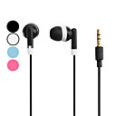 écouteurs intra-auriculaires stéréo pour la musique ipod/ipad/iphone/mp3 (couleurs assorties)