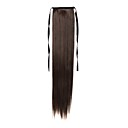 22 polegadas um pedaço castanho ponytails extensões de cabelo