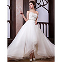 Ball Gown Sweetheart Floor-length Organza Wedding Dress