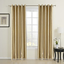 (Two Panels) Traditional Royal Jacquard Energy Saving Curtains