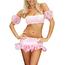 Sexy Roze Dames Sequin Bunny Halloween Costumes