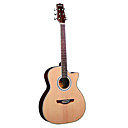 Hawks 40" Beginner Cutaway Spruce Plywood Top Acoustic guitar