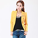 basic lange vrouwen mouw groot formaat blazer