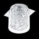 25W G9 Verre et Metal Canopy Mount Light Flush