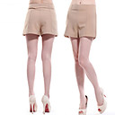 donne super-semplici doppie pantaloncini linee verticali