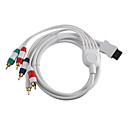Audio et Vidéo Component AV Cable pour Wii - Blanc (2.0M)