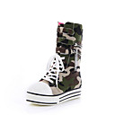 Gorgeous Canvas Platform Ankle Boots With Lace-up Back to School Shoes (More Colors)