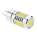G4 5W 480-510LM 6000-6500K Luz Natural White LED Bulb Spot (12V)