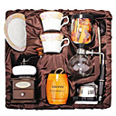 Koffie Series Boxed Cadeau (Seal & Siphon Pot, Grinder, Cups)