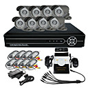 8 ch dvr Sicherheit zu Hause Überwachungskamera System (8 Outdoor Nachtsicht-Kamera)