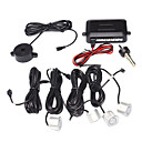 Parking System with 4 Radar+Control Box+Buzzer,Silver