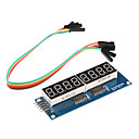 8 x Zeven-segment displays Module voor Arduino (595 Driver)