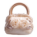 Tela preciosa con flores y encaje bolso de noche / Top Bolsas de empuñadura (más colores)