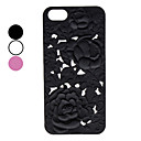 Carve Flower Patterns Hard Case for iPhone 5 (Assorted Colors)