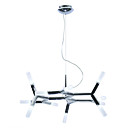 Lumières 36W métal contemporain Pendentif avec 12 LED
